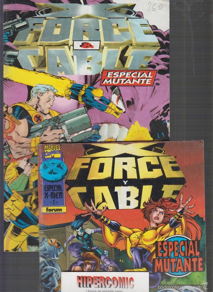 C&oacute;mics: X FORCE Y CABLE , LOTE DE 2 NUMEROS ESPECIALES - Foto 2