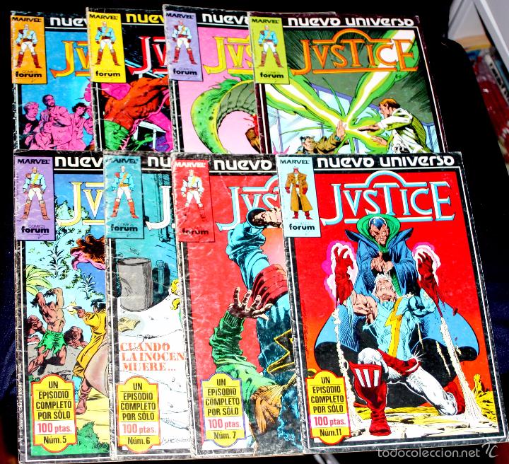 C&oacute;mics: JUSTICE( coleccion completa de 12 n&uacute;meros ), Comics Forum ( Nuevo Universo) . - Foto 1