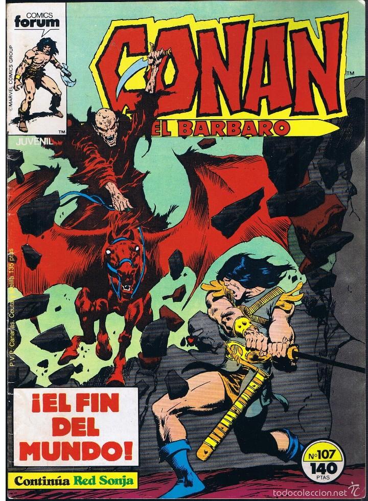 C&oacute;mics: CONAN EL BARBARO N&ordm; 107 COMIC FORUM - Foto 1