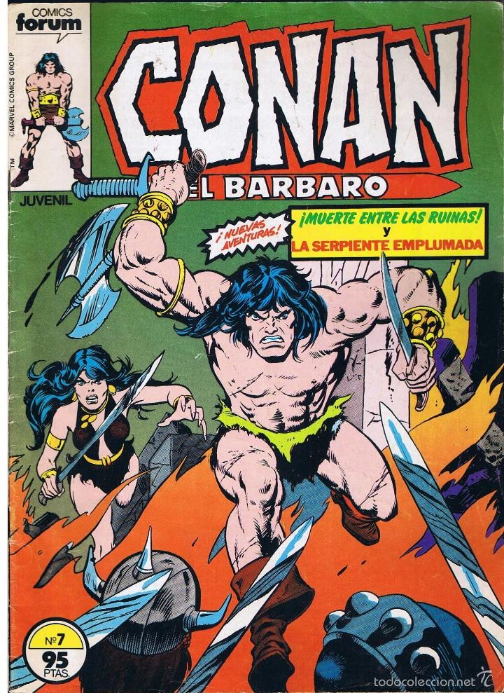 C&oacute;mics: CONAN EL BARBARO N&ordm; 7 COMIC FORUM - Foto 1