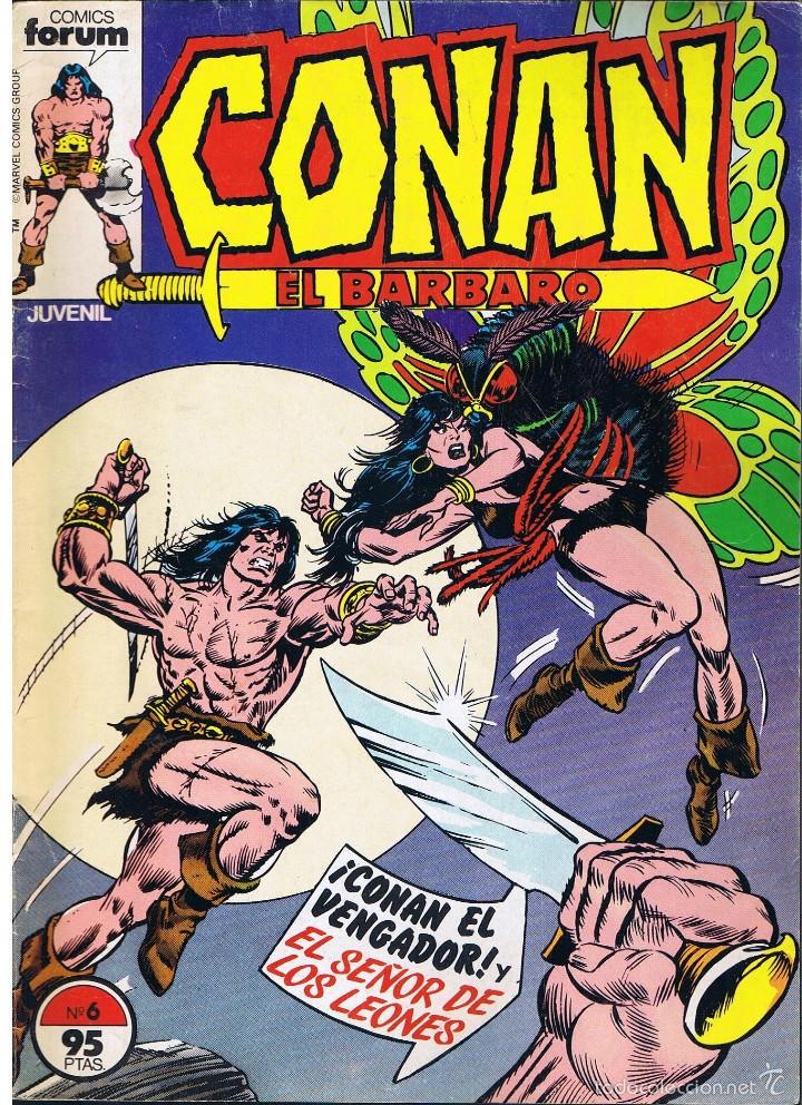 C&oacute;mics: CONAN EL BARBARO N&ordm; 6 COMIC FORUM - Foto 1
