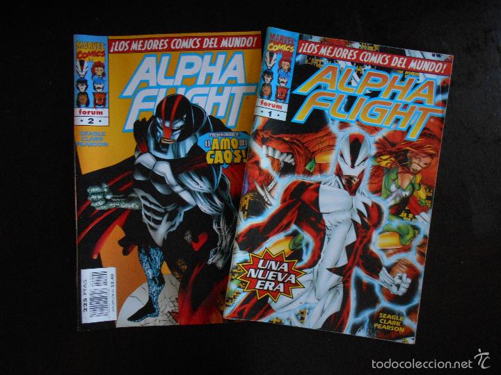 C&oacute;mics: ALPHA FLIGHT - N&ordm; 1 Y 2 - VOLUMEN 2 - MARVEL COMICS - FORUM (H1) - Foto 1