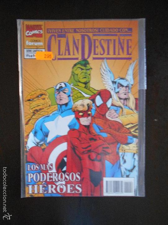 C&oacute;mics: CLANDESTINE - N&ordm; 6 DE 9 - SERIE LIMITADA - MARVEL COMICS - FORUM (D1) - Foto 1