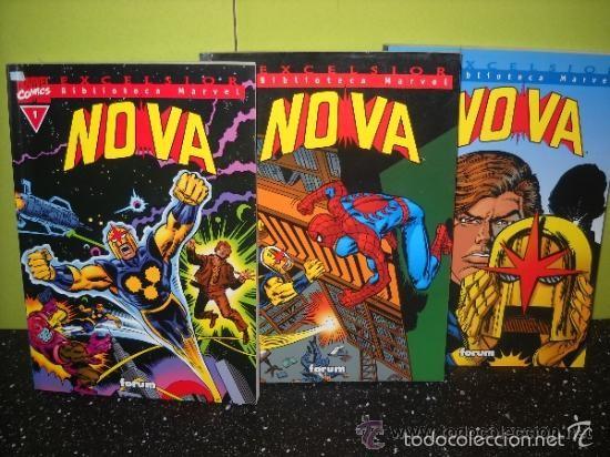 C&oacute;mics: BIBLIOTECA MARVEL NOVA COMPLETA 3 NUMEROS - FORUM - MUY BUEN ESTADO - Foto 1