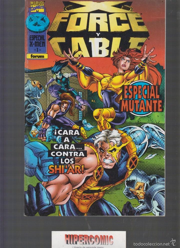 C&oacute;mics: X-FORCE Y CABLE N&ordm; 1 - ESPECIAL MUTANTE - ED. FORUM - Foto 1