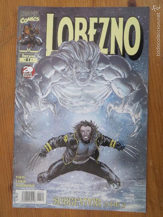 C&oacute;mics: COMIC LOBEZNO SERIE REGULAR GRAPA FORUM VOLUMEN 2 NUMERO 81 (2002) - Foto 1