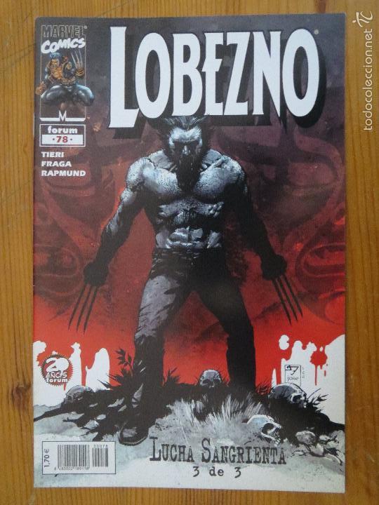 C&oacute;mics: COMIC LOBEZNO SERIE REGULAR GRAPA FORUM VOLUMEN 2 NUMERO 78 (2002) - Foto 1