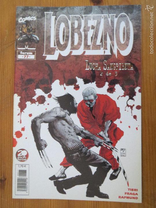 C&oacute;mics: COMIC LOBEZNO SERIE REGULAR GRAPA FORUM VOLUMEN 2 NUMERO 77 (2002) - Foto 1