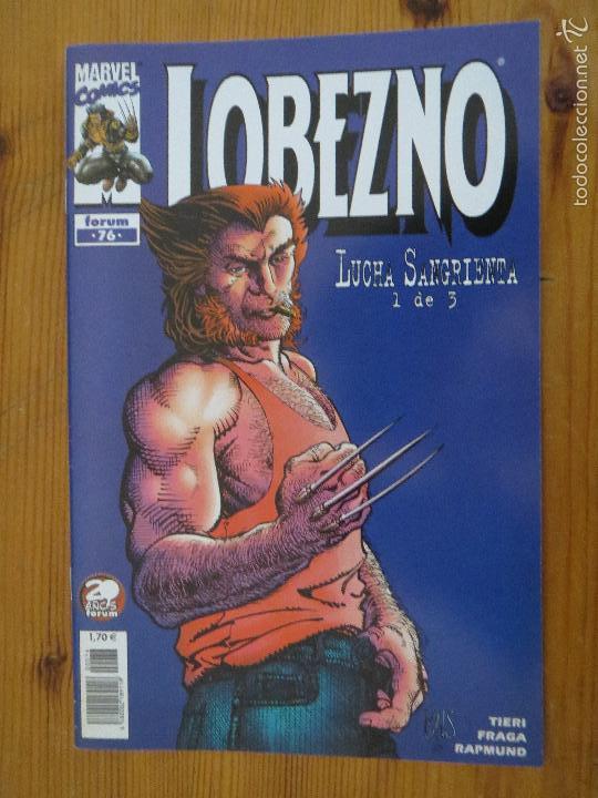 C&oacute;mics: COMIC LOBEZNO SERIE REGULAR GRAPA FORUM VOLUMEN 2 NUMERO 76 (2002) - Foto 1