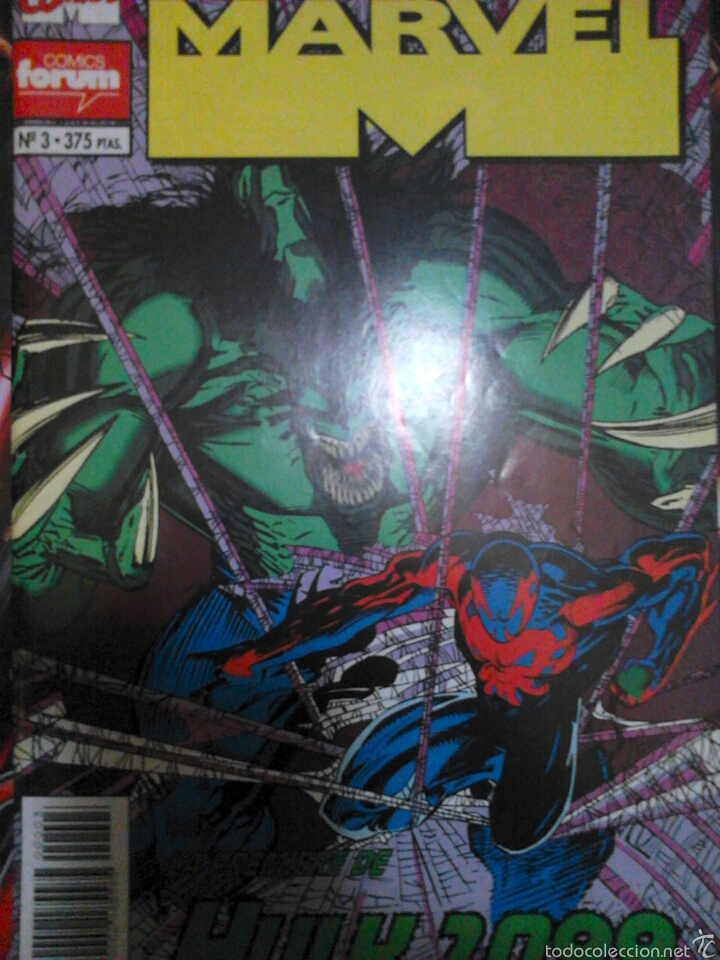 C&oacute;mics: Superh&eacute;roes Marvel Hulk 2099 y Spiderman 2099 - Foto 1