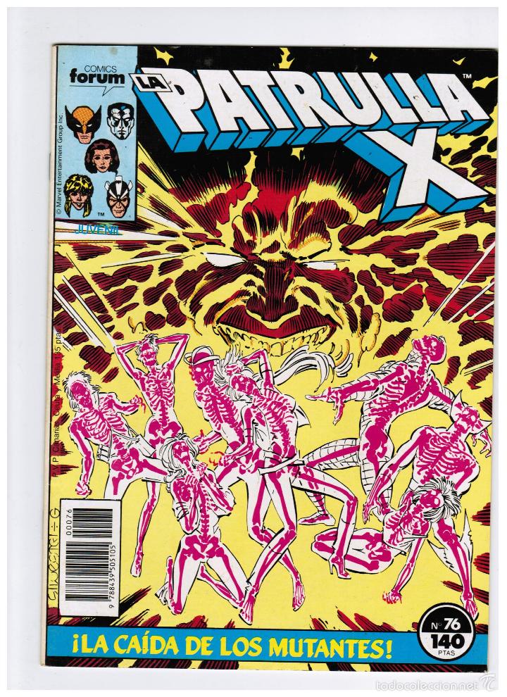 C&oacute;mics: PATRULLA X VOL. 1 N&ordm; 76 - FORUM - Foto 1