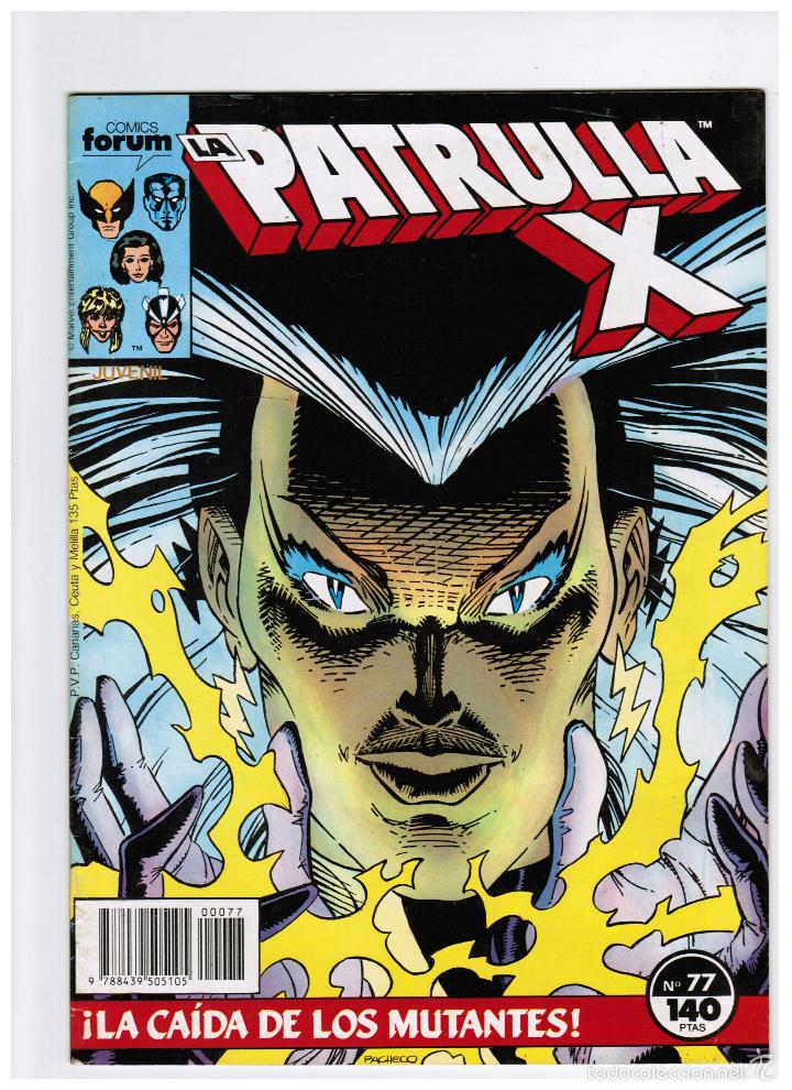 C&oacute;mics: PATRULLA X VOL. 1 N&ordm; 77 - FORUM - Foto 1