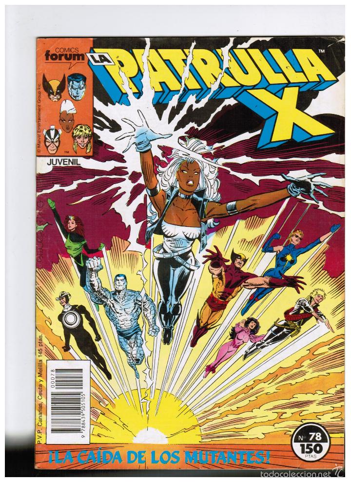 C&oacute;mics: PATRULLA X VOL. 1 N&ordm; 78 - FORUM - Foto 1