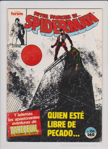 C&oacute;mics: SPIDERMAN - N&ordm; 136 - COMICS FORUM 140 PTS. - Foto 1
