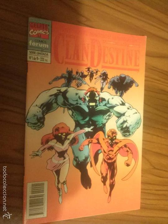C&oacute;mics: CLANDESTINE 1. ALAN DAVIS. BUEN ESTADO - Foto 1