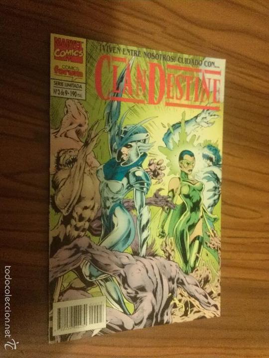 C&oacute;mics: CLANDESTINE 3. ALAN DAVIS. BUEN ESTADO - Foto 1