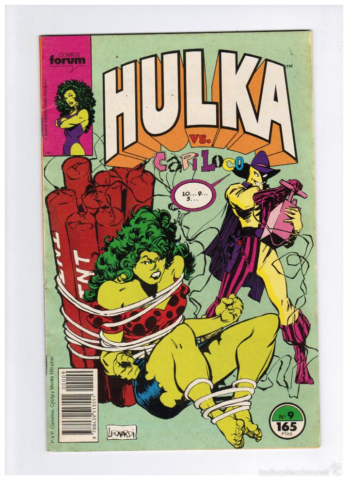 C&oacute;mics: HULKA N&ordm; 9 - FORUM 1990 - Foto 1