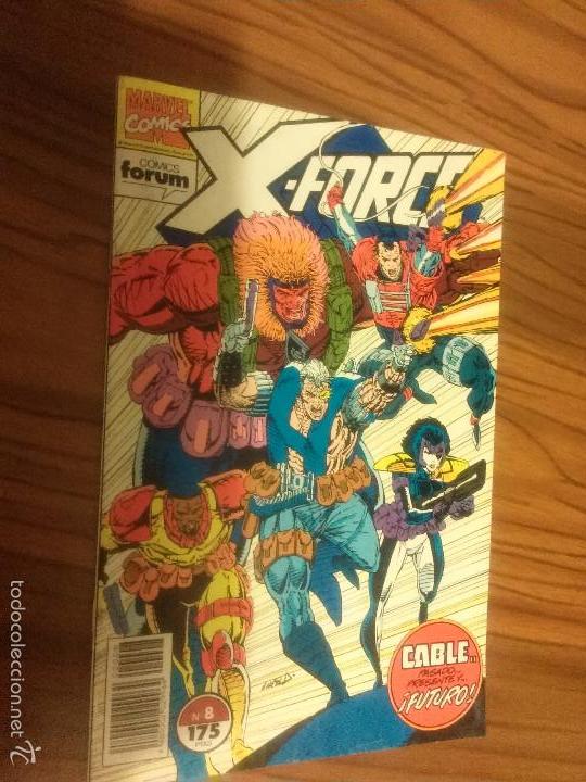 C&oacute;mics: X-FORCE 8. CABLE PASADO PRESENTE FUTURO. BUEN ESTADO. - Foto 1