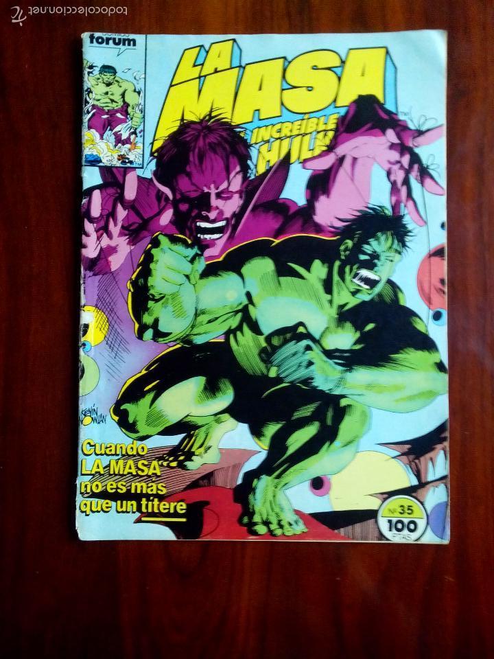 C&oacute;mics: COMICS FORUM, LA MASA EL INCREIBLE HULK, N&deg;35 - Foto 1
