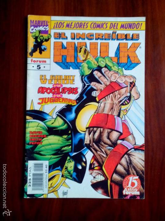 C&oacute;mics: COMICS FORUM, EL INCREIBLE HULK N&deg;5,   ( 15 A&Ntilde;OS FORUM ) - Foto 1