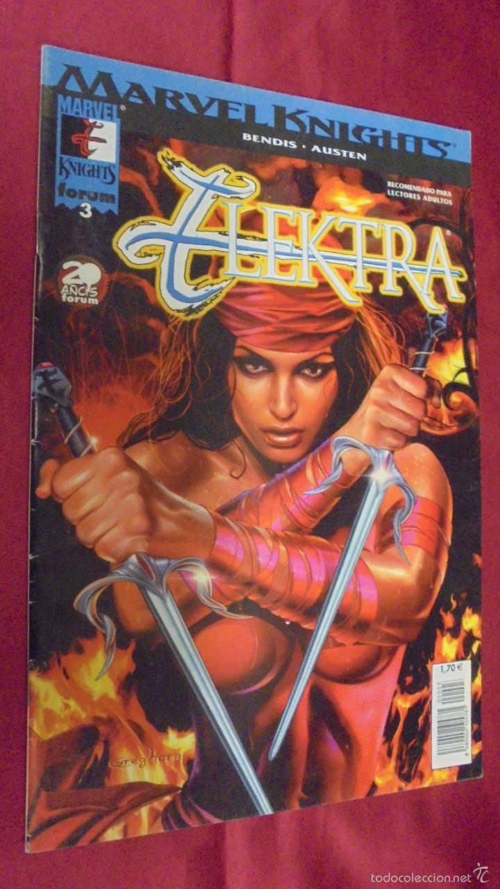 C&oacute;mics: ELEKTRA. MARVEL KNIGHTS. N&ordm; 3. FORUM. - Foto 1