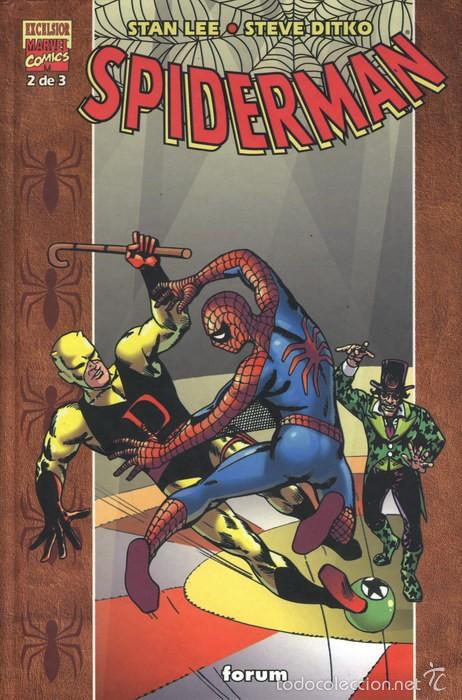C&oacute;mics: SPIDERMAN DE STAN LEE Y STEVE DITKO 1 A 3 COMPLETA - FORUM - IMPECABLE - Foto 2