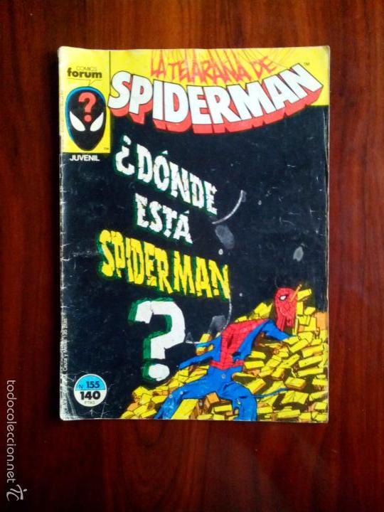 C&oacute;mics: COMIC FORUM, LA TELARA&Ntilde;A DE SPIDERMAN, N&deg; 155. - Foto 1