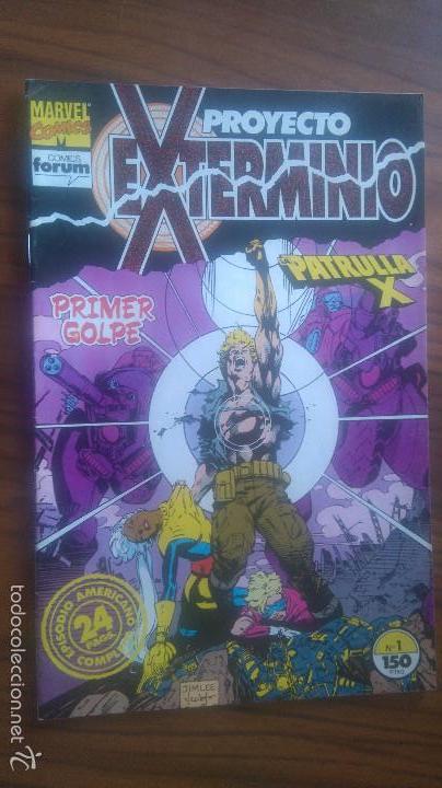 Comics: PROYECTO EXTERMINIO 1. PRIMER GOLPE CON LA PATRULLA X. BUEN ESTADO