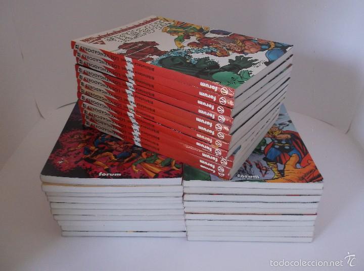 C&oacute;mics: LOS VENGADORES - EXCELSIOR BIBLIOTECA MARVEL - COMPLETA EN 32 EJEMPLARES - Foto 4