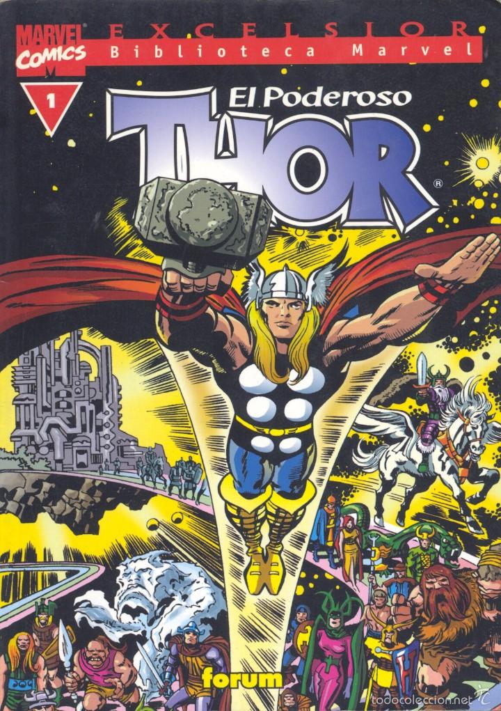 C&oacute;mics: Thor n&ordm;1. Excelsior. Biblioteca Marvel. Forum, 2001 - Foto 1