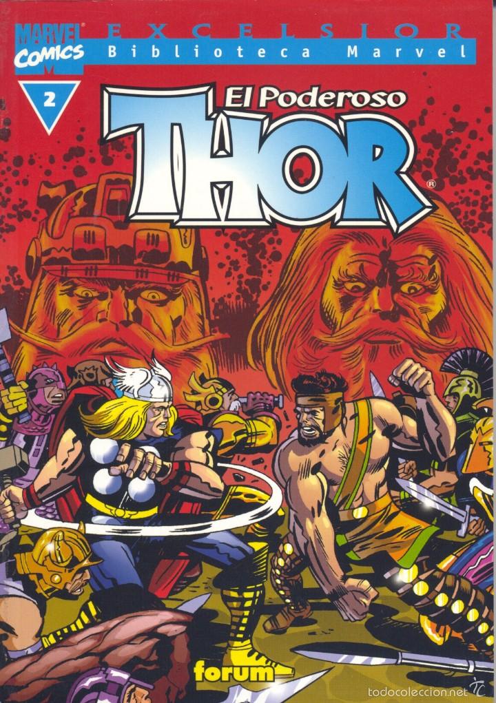 C&oacute;mics: Thor n&ordm;2. Excelsior. Biblioteca Marvel. Forum, 2001 - Foto 1