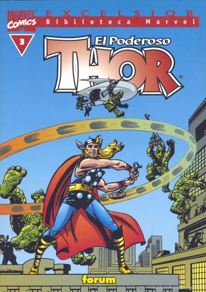 C&oacute;mics: Thor n&ordm;3. Excelsior. Biblioteca Marvel. Forum, 2001 - Foto 1