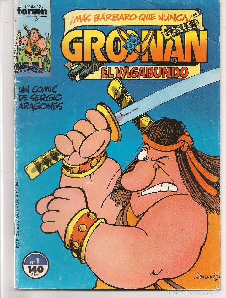 C&oacute;mics: GROONAN, EL VAGABUNDO. N&ordm; 1.  FORUM 1987. (C/A49) - Foto 1