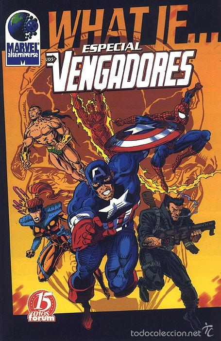C&oacute;mics: WHAT IF ESPECIAL LOS VENGADORES - FORUM - IMPECABLE - MTFA - Foto 1