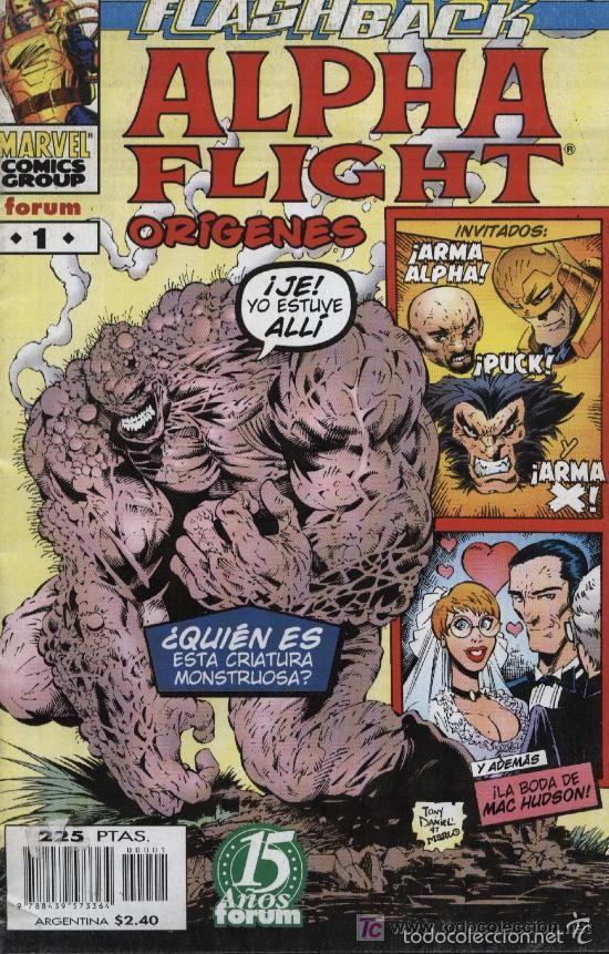 C&oacute;mics: ALPHA FLIGHT ORIGENES N&ordm; 1 - FORUM - MUY BUEN ESTADO - Foto 1