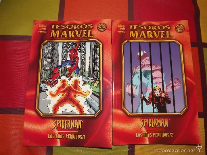 C&oacute;mics: TESOROS MARVEL LOS A&Ntilde;OS PERDIDOS SPIDERMAN TOMOS 1 Y 2 - Foto 1