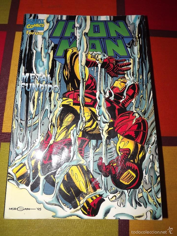 C&oacute;mics: IRON MAN METAL FUNDIDO. - Foto 1