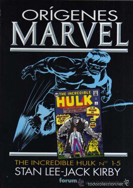 C&oacute;mics: ORIGENES MARVEL N&ordm; 5 INCREIBLE HULK - FORUM - MTFA - Foto 1