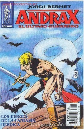 C&oacute;mics: ANDRAX EL ULTIMO GUERRERO N&ordm; 1 (JORDI BERNET) FORUM - Foto 1