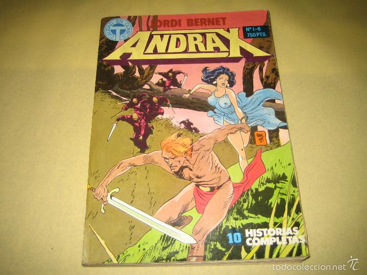 C&oacute;mics: ANDRAX - TOMO 1 AL 6 - Foto 1