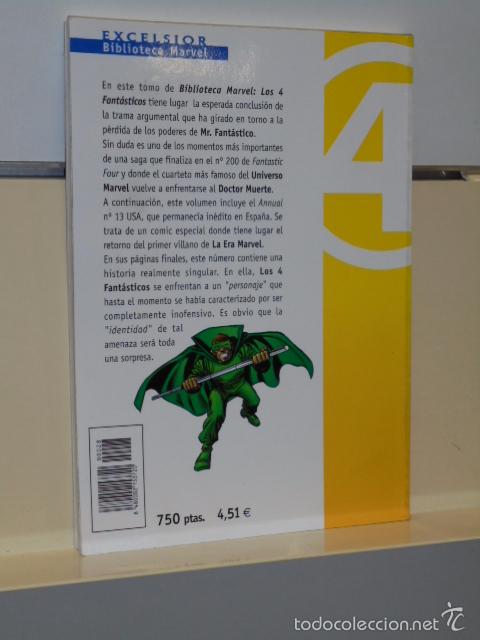 C&oacute;mics: LOS 4 FANTASTICOS N&ordm; 28 BIBLIOTECA MARVEL FORUM - Foto 2