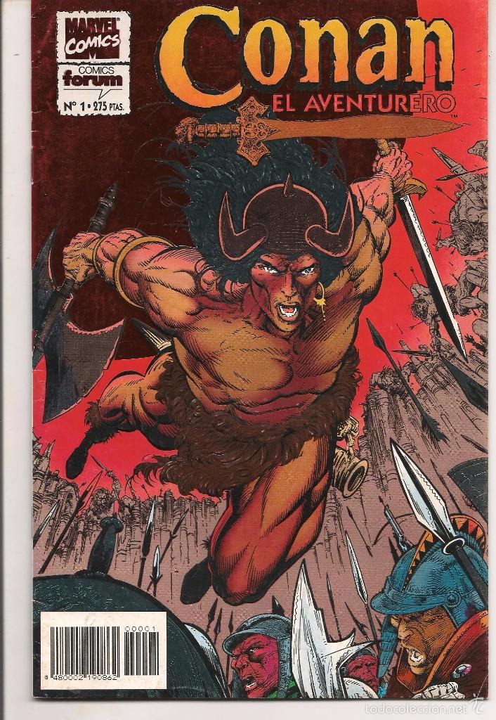 C&oacute;mics: CONAN, EL AVENTURERO. N&ordm; 1.  FORUM.  (C/A22) - Foto 1
