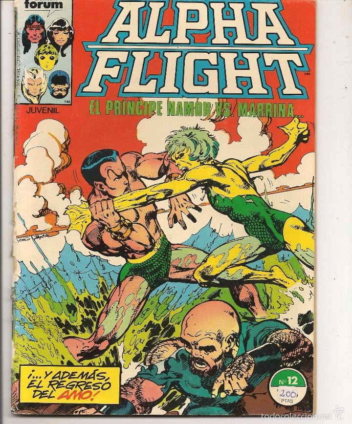 C&oacute;mics: ALPHA FLIGHT. N&ordm; 12. PROCEDENTE DE RETAPADO. FORUM. (C/A22) - Foto 1