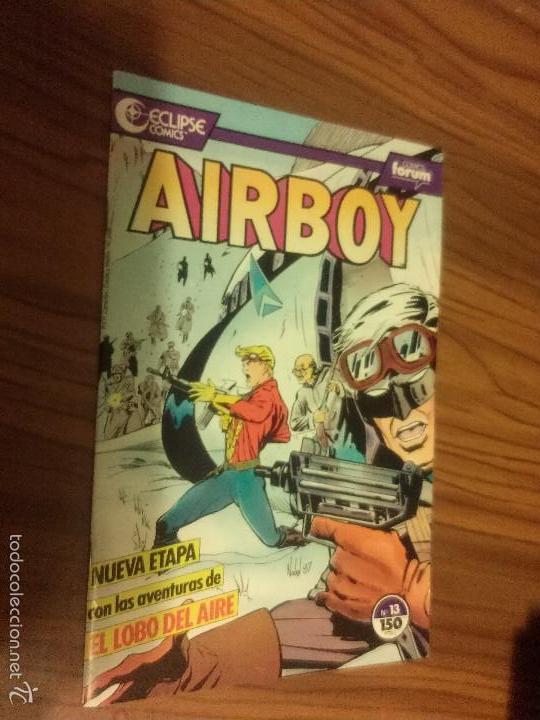 Comics : AIRBOY 13. NUEVA ETAPA CON LAS AVENTURAS DE EL LOBO DEL AIRE. BUEN ESTADO