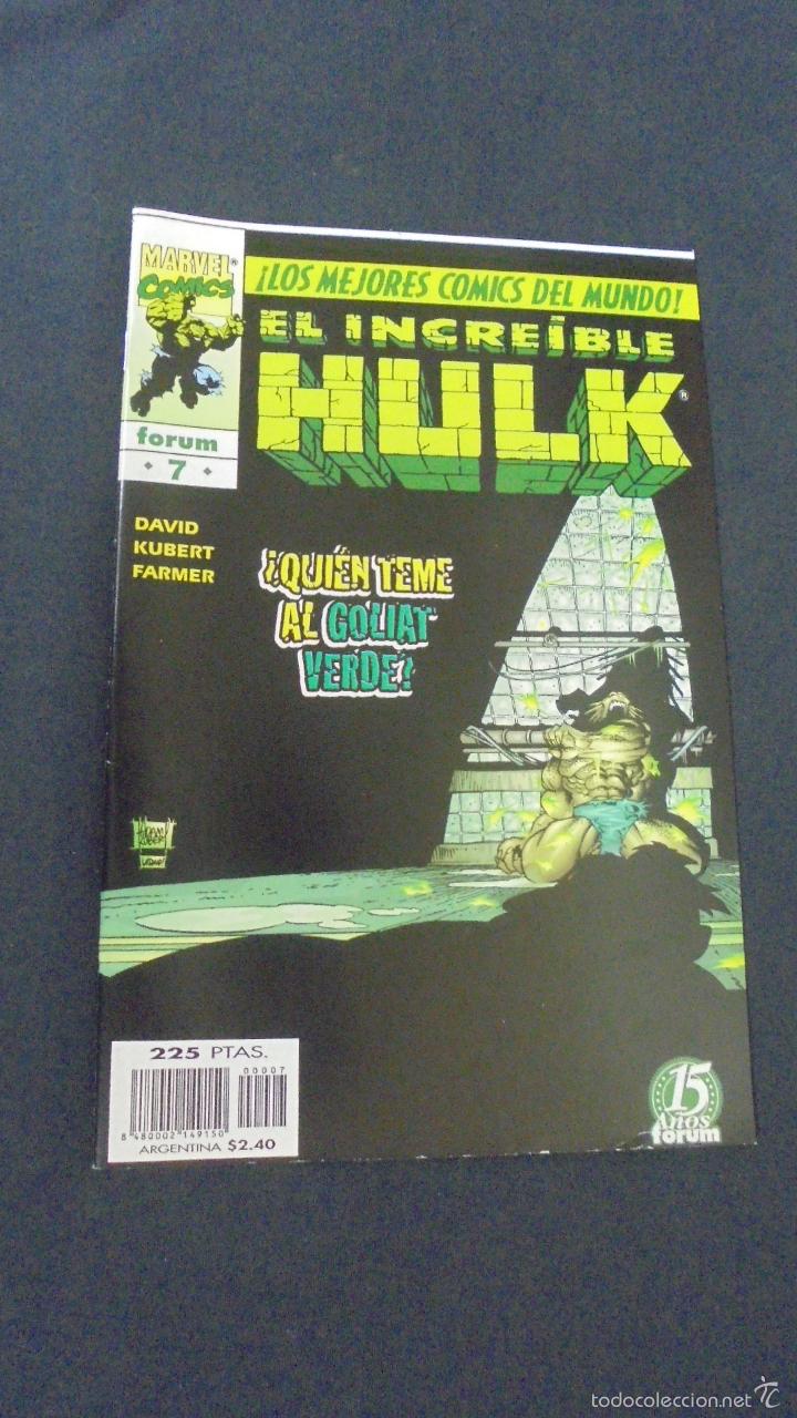 C&oacute;mics: EL INCREIBLE HULK - N&ordm; 7 - FORUM - - Foto 1