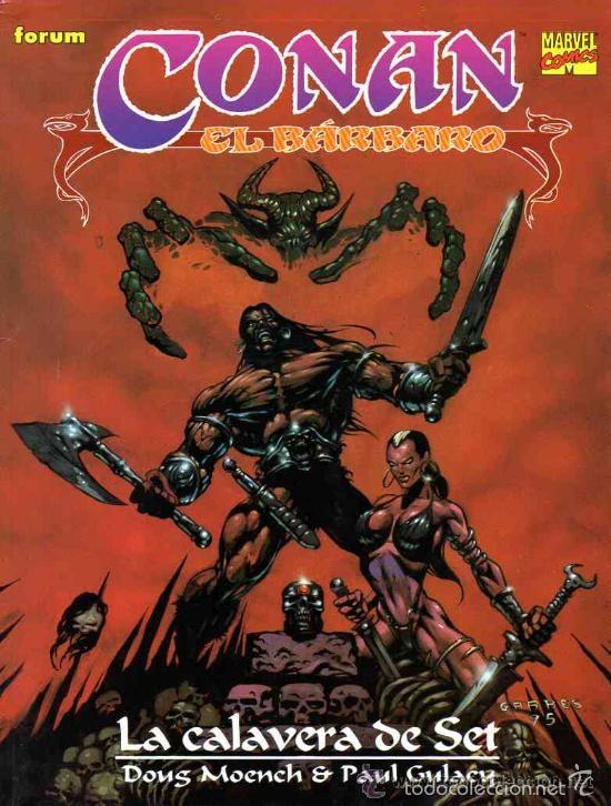 C&oacute;mics: CONAN EL BARBARO - LA CALAVERA DE SET - FORUM - IMPECABLE Y PRECINTADO - MTFA - Foto 1