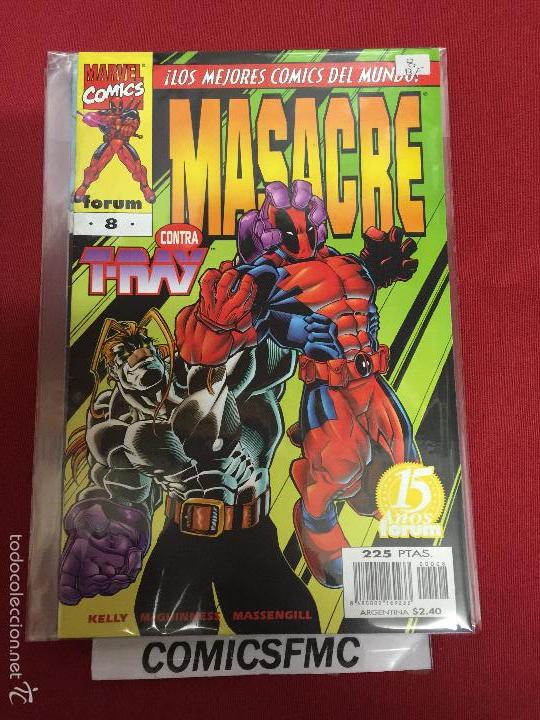 C&oacute;mics: MASACRE NUMERO 8 MUY BUEN ESTADO - Foto 1