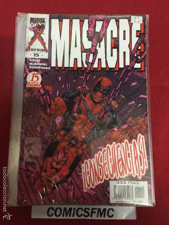 C&oacute;mics: MASACRE NUMERO 15 MUY BUEN ESTADO - Foto 1