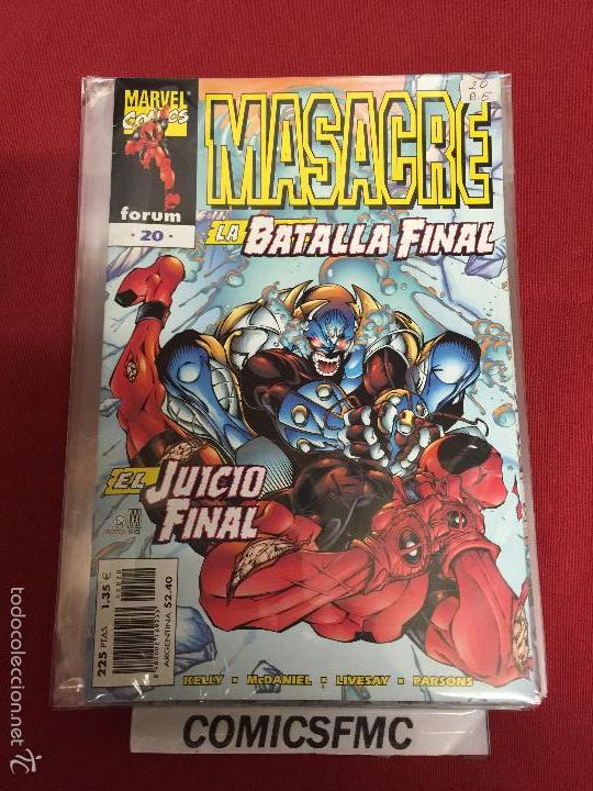 C&oacute;mics: FORUM MASACRE NUMERO 20 MUY BUEN ESTADO - Foto 1