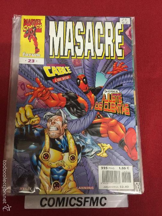 C&oacute;mics: FORUM MASACRE NUMERO 23 MUY BUEN ESTADO - Foto 1